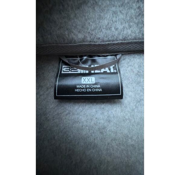 NWT 32 Degrees Women's Heat Brushed Faux Wool Jacket Full Zip Gray XXL - Winter - Picture 8 of 9